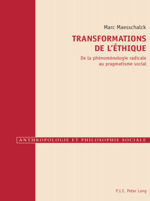 cover image of Transformations de léthique